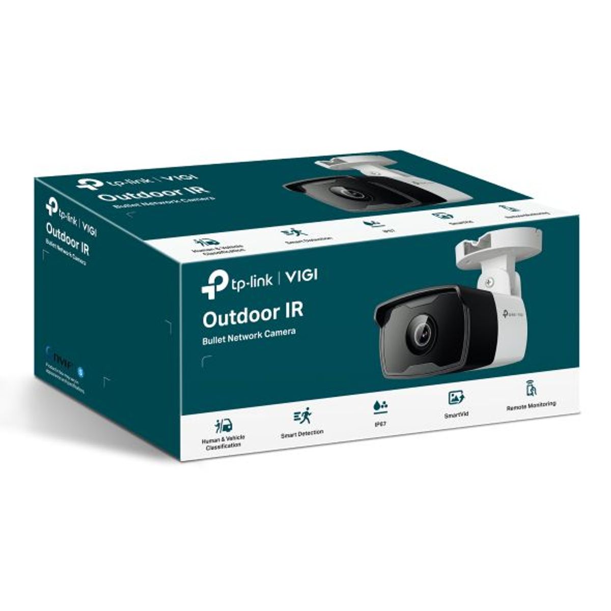 TP LINK - Cámara de vigilancia tp link IP VIGI tipo Bala 4MP Lente 4m Detección Movimiento