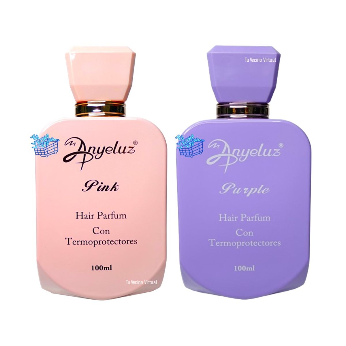 ANYELUZ - Kit x 2 Perfume capilar purple y pink - Anyeluz