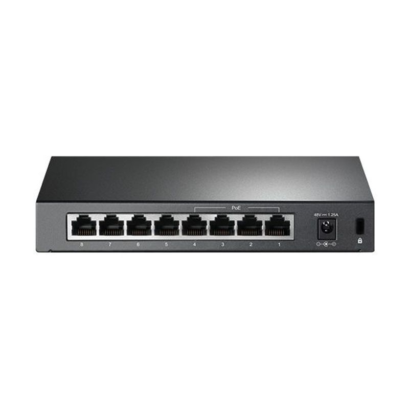 TP LINK - Switch TP-LINK NO administrable 4 Puerto POE de 8 Puertos 10/100Mbps