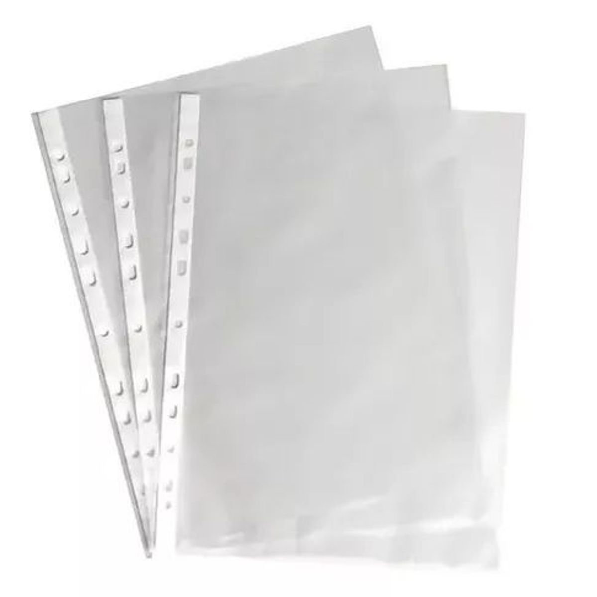 GENERICO - Acetato Bolsillo Delgado * 100 Unidades Tamaño Oficio