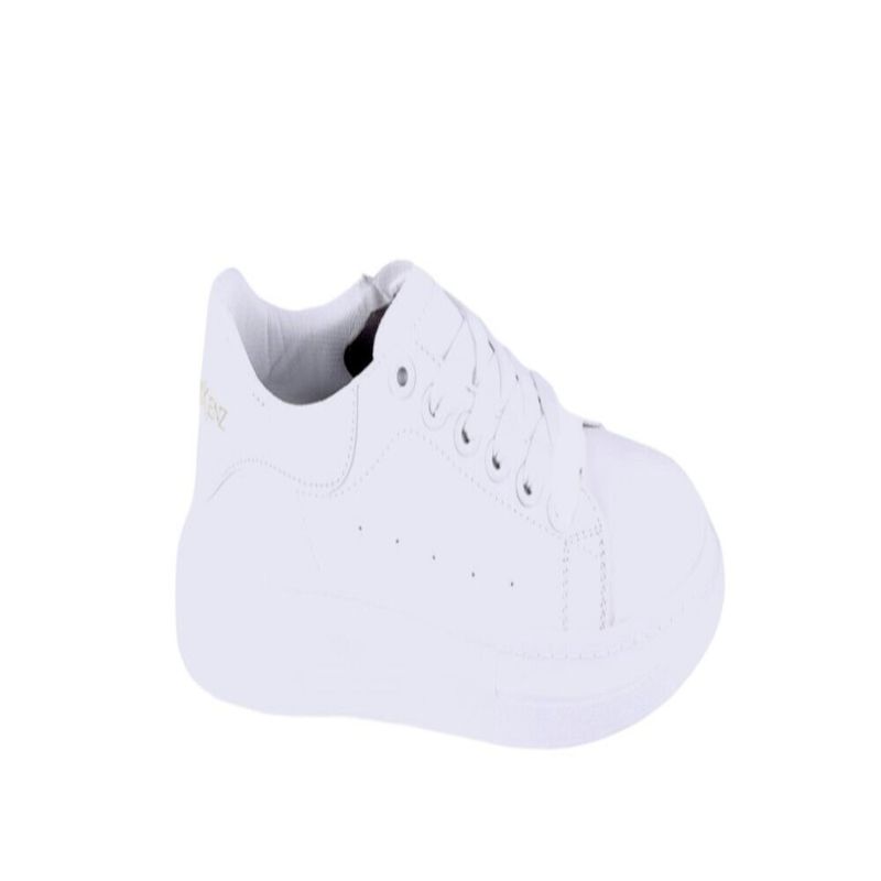 PRICE SHOES - Price Shoes Tenis Moda Infantil 704MQT01BLANCO
