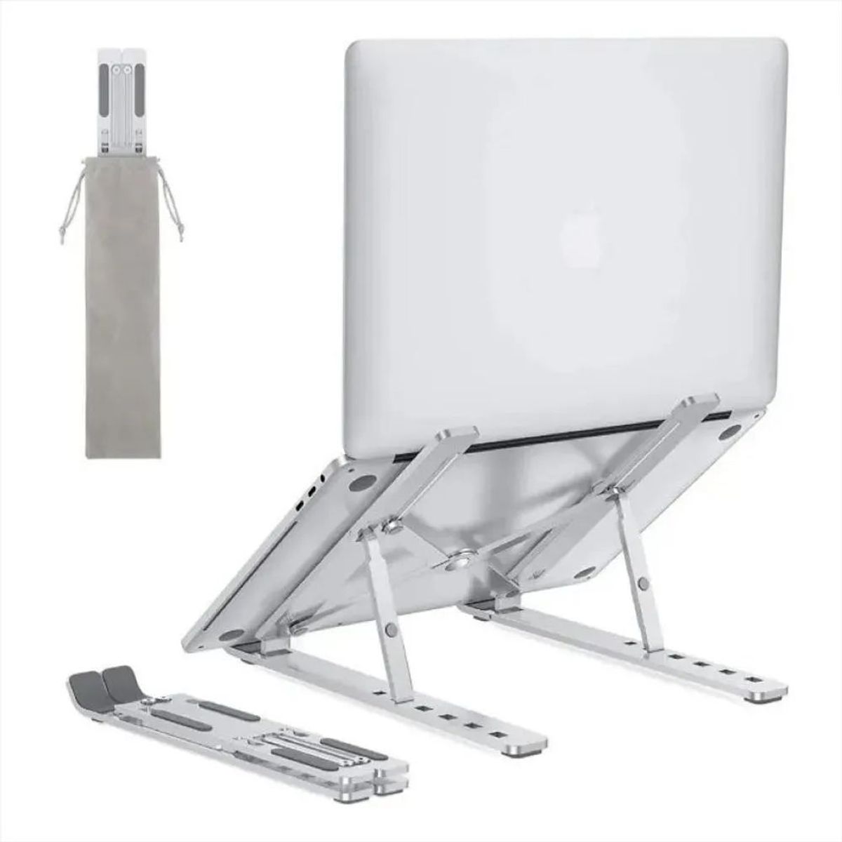 GENERICO - Soporte Ergonómico Para Portátiles En Aluminio De 6 Niveles