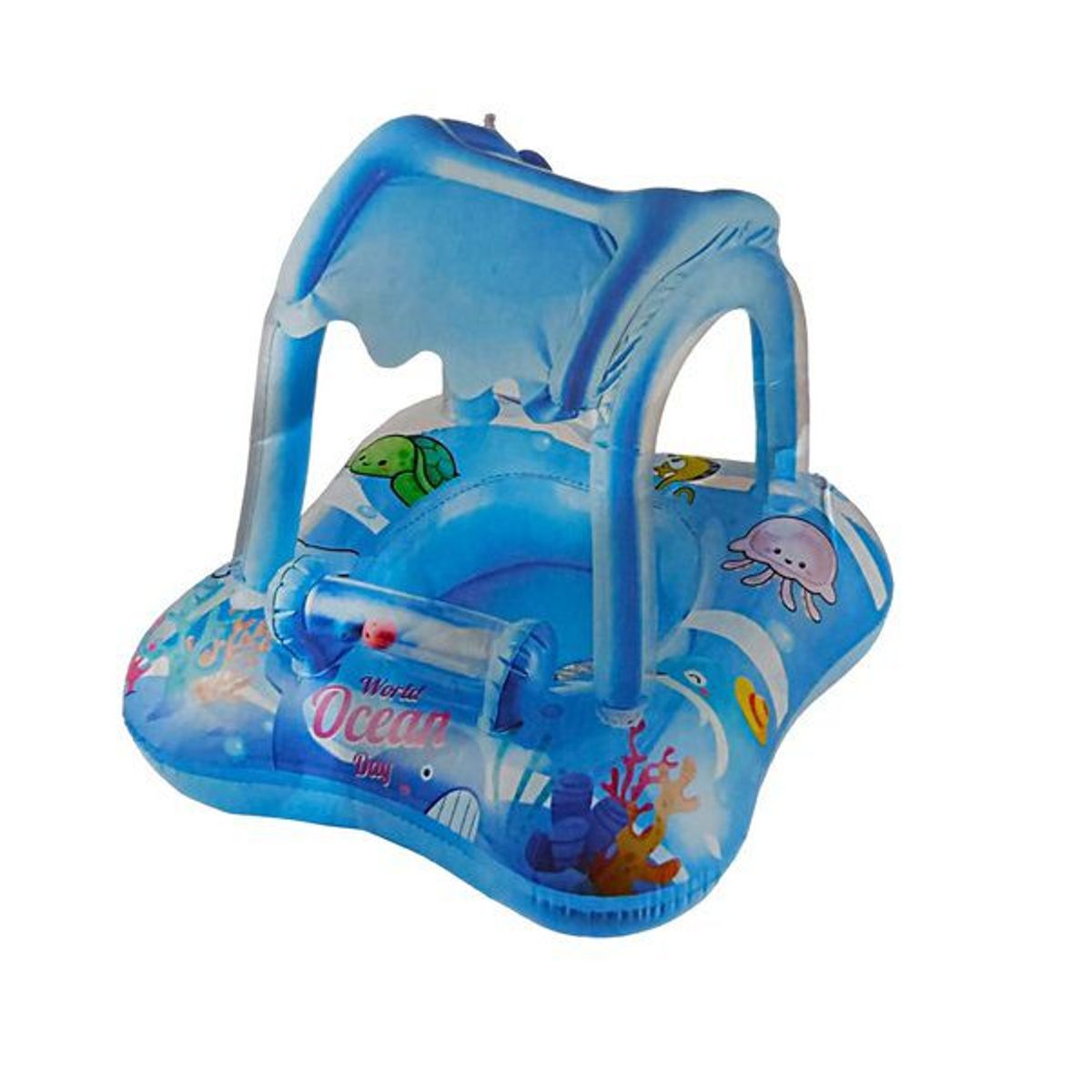 GENERICO - Bote Flotador Inflable Techo Bebé Niños Para Piscina
