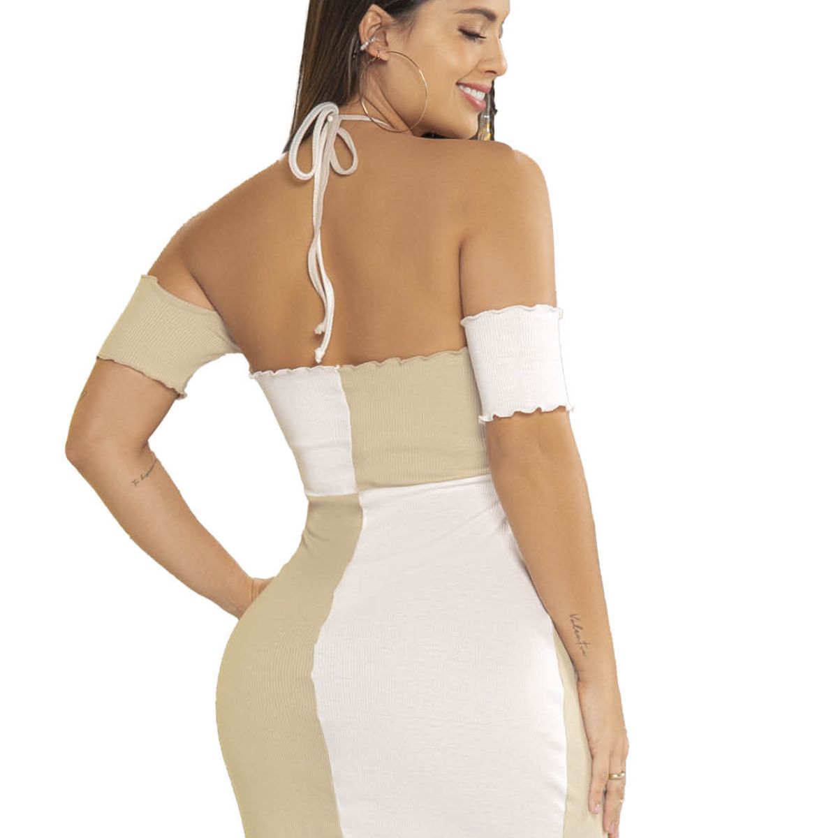 ATYPICAL - Vestido Caramelo Mp 33792