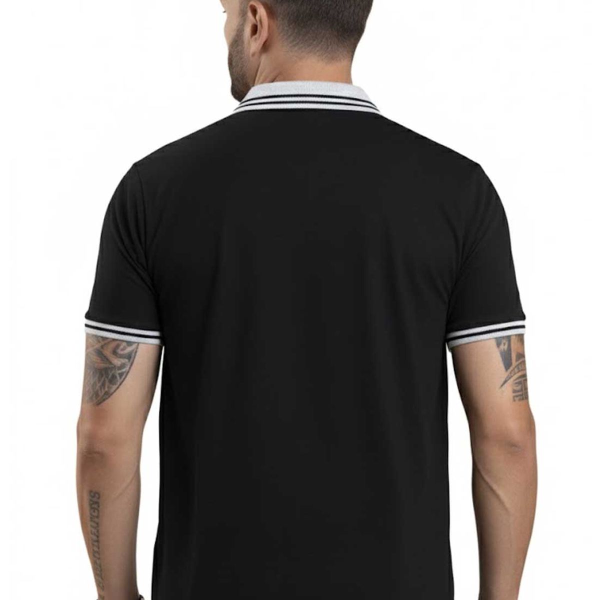 MARKETING PERSONAL - Polo Hombre Negro Mp 4104
