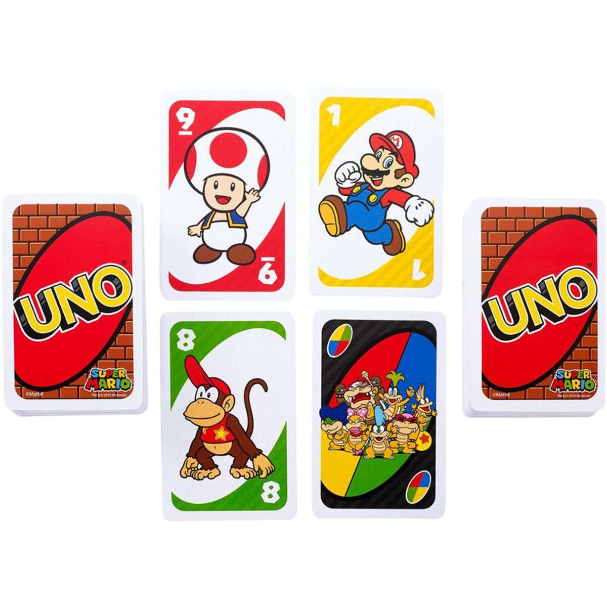 MATTEL - Juego De Mesa Uno Super Mario Bros