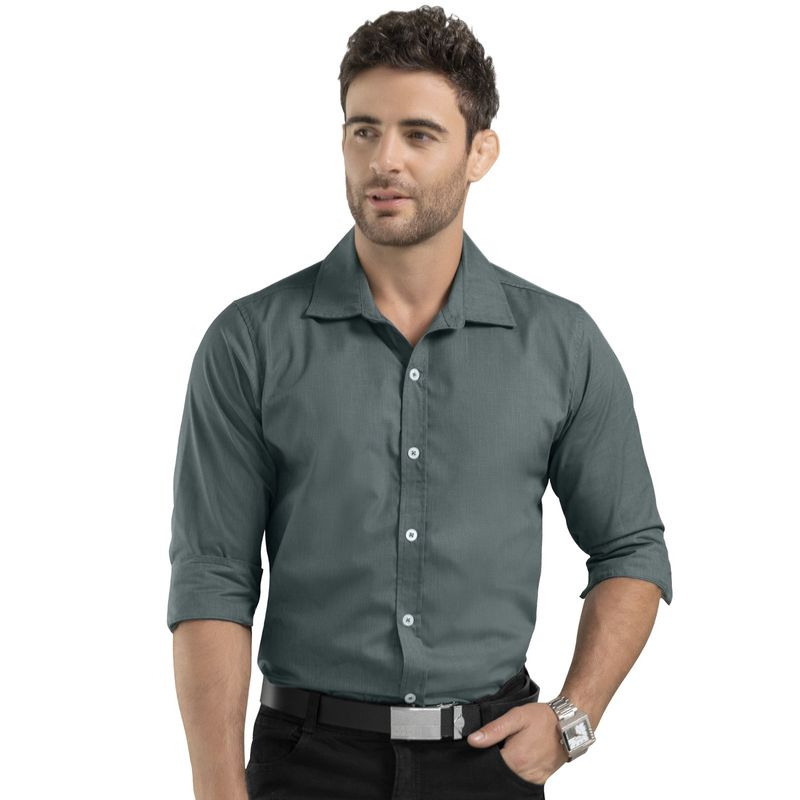 MARKETING PERSONAL - Camisa Hombre Verde Mp 34659