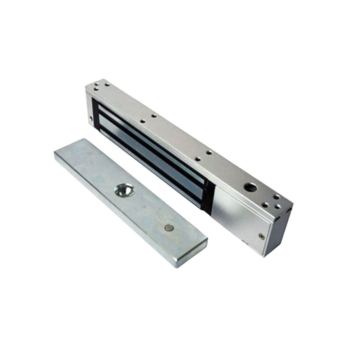 GENERICO - ELECTROIMAN DE 600 LBS SAT EL600ST; 12V; NC; LED; TEMPORIZADOR; SIN BASE