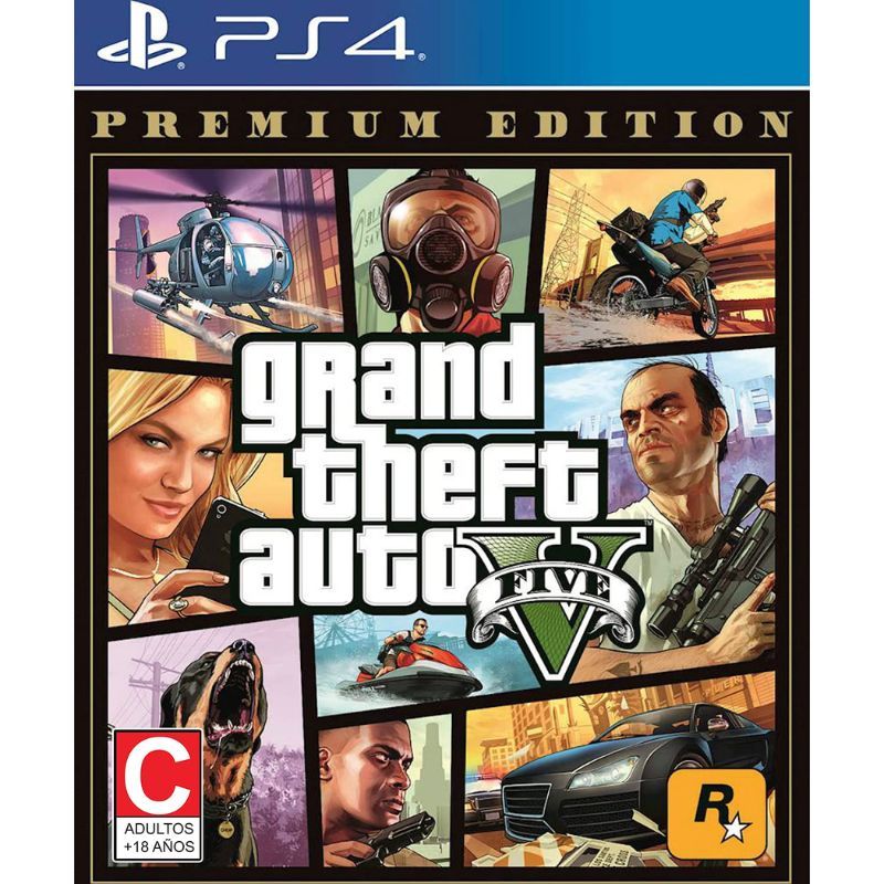PLAYSTATION - GTA V PS4 Grand Theft Auto 5 Juego PlayStation 4