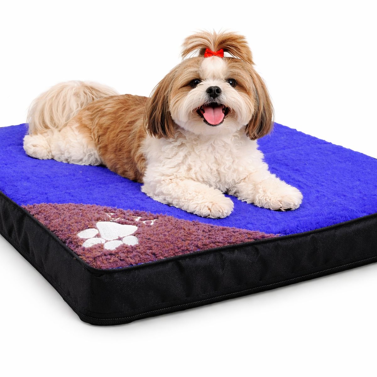 GENERICO - Cama Colchoneta Para Perros 64 x 44 x 5 cm color Azul
