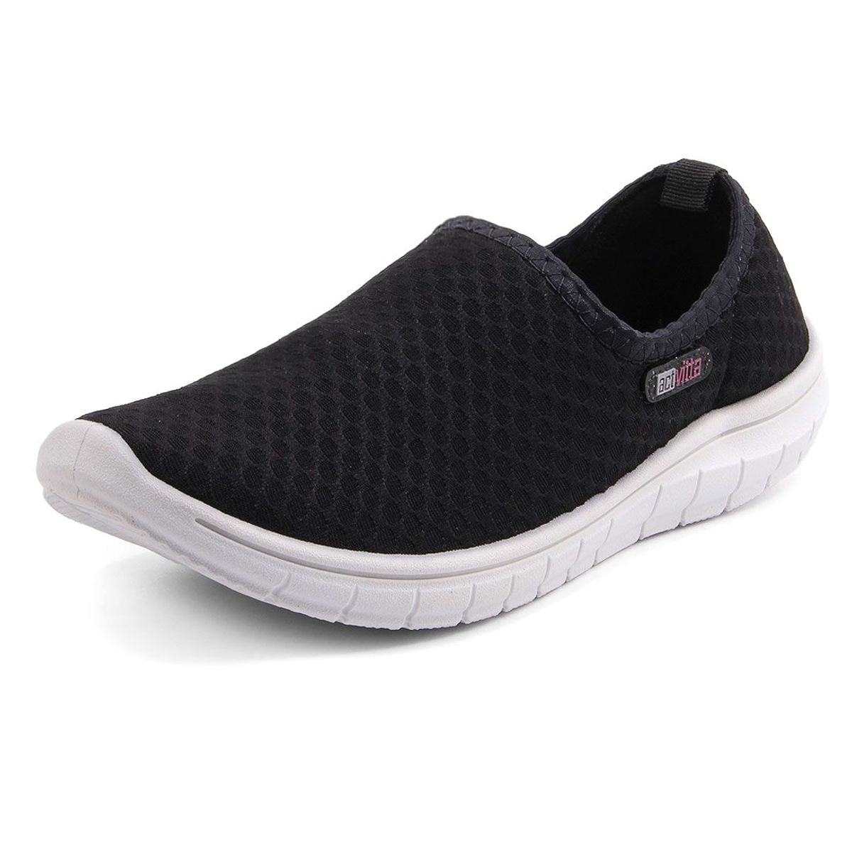 ACTVITTA - Tenis Walking Negro-Favo Actvitta_.