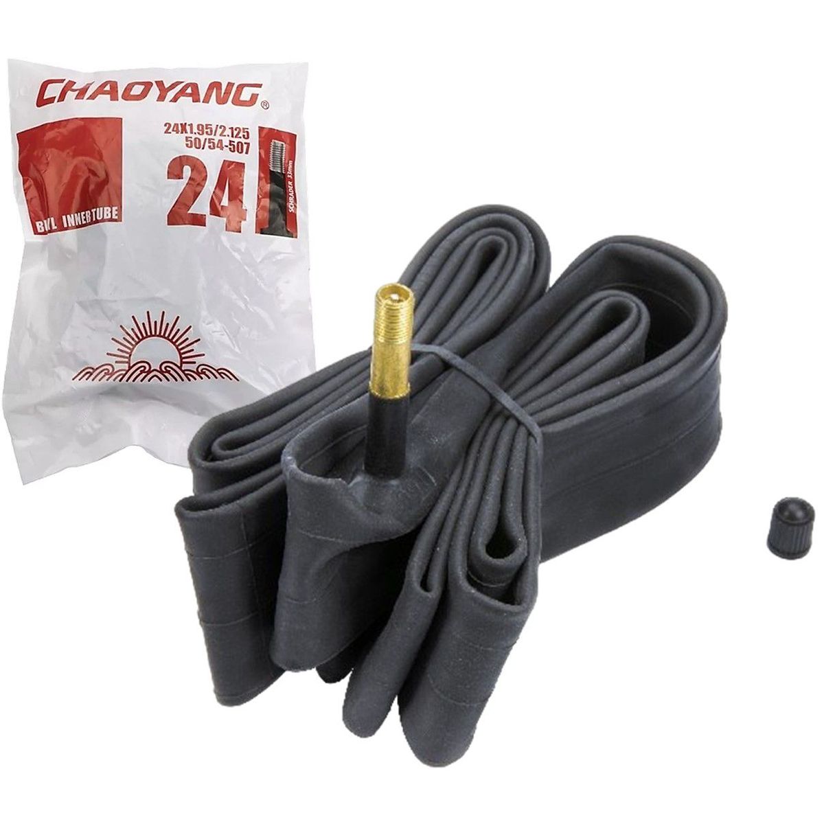 GENERICO - Neumatico Bicicleta Chaoyang Rin 24 Valvula 33mm