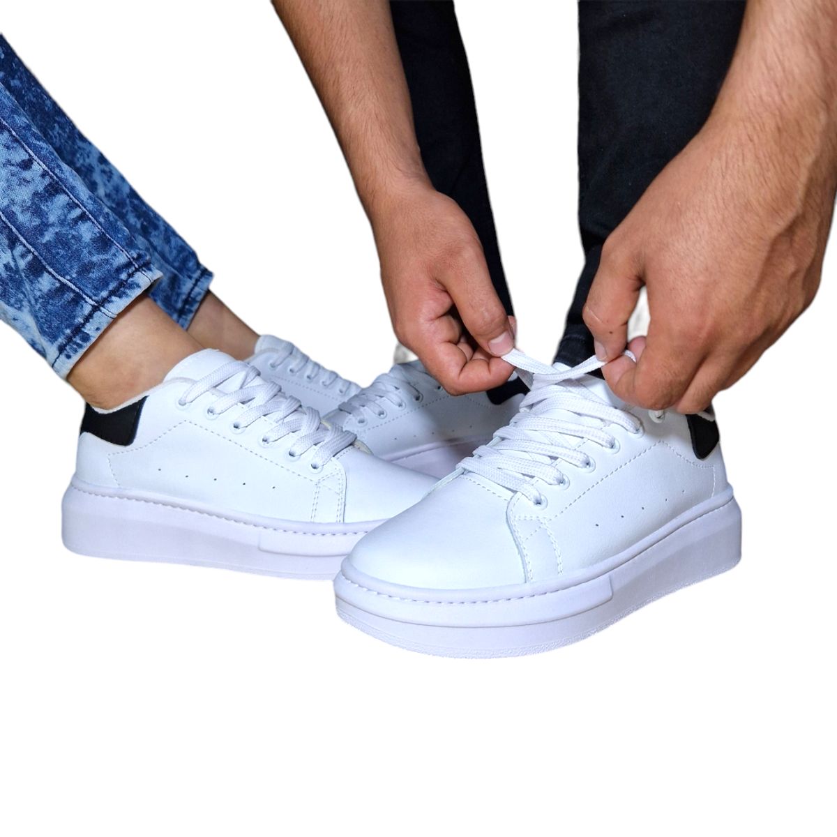EVEGONZ - Zapatillas Unisex Tenis Casual Urbano Zapatos Cómodos Unisex