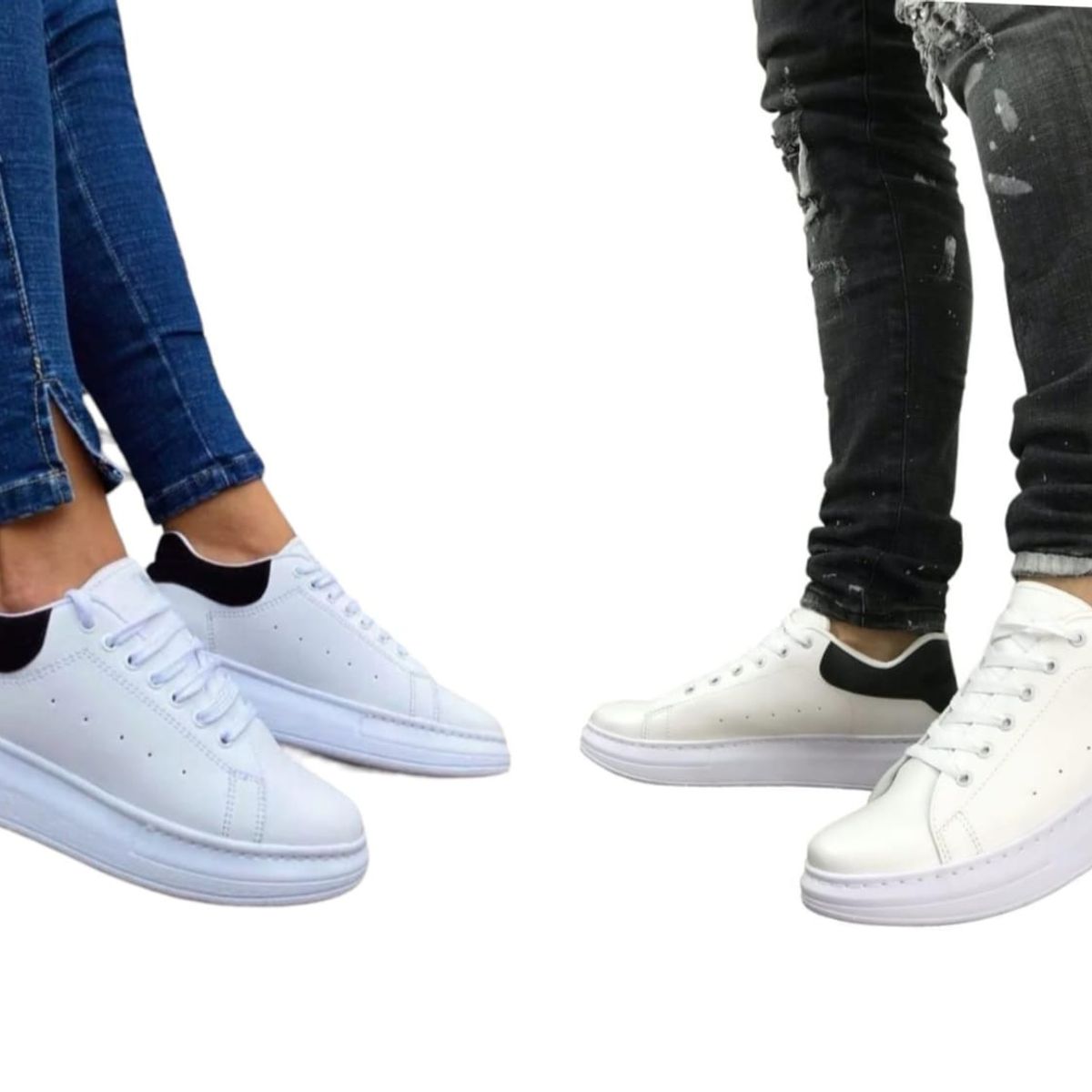 EVEGONZ - Zapatillas Unisex Tenis Casual Urbano Zapatos Cómodos Unisex