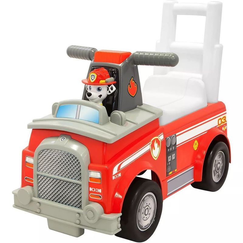 PAW PATROL - Vehículo Montable Paw Patrol Fire Truck Ride On Con Sonidos