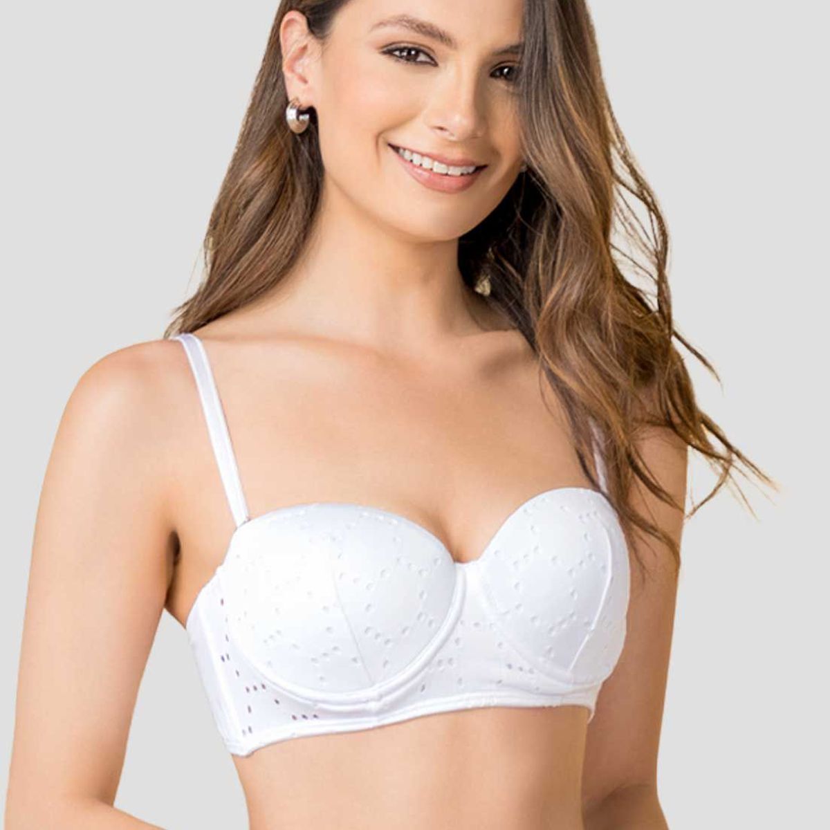 FORMAS INTIMAS - Brasier Mujer Blanco FI 100837