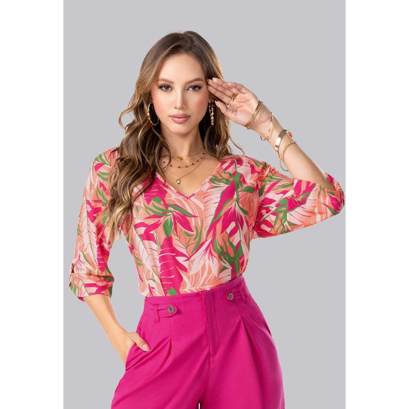 MARKETING PERSONAL - Blusa Mujer Multicolor Mp 102267