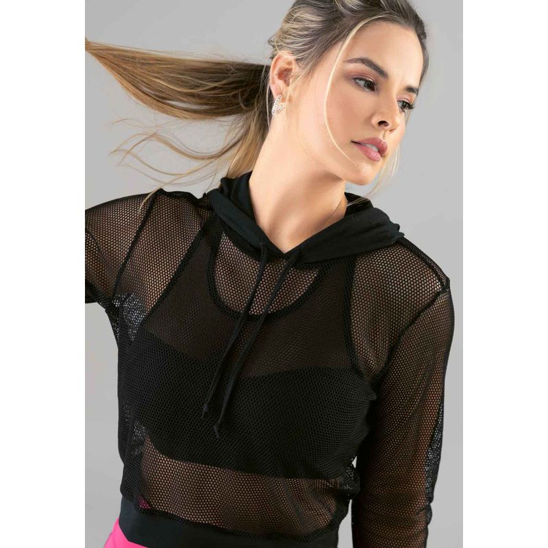 MARKETING PERSONAL - Buzo Mujer Negro Mp 102459