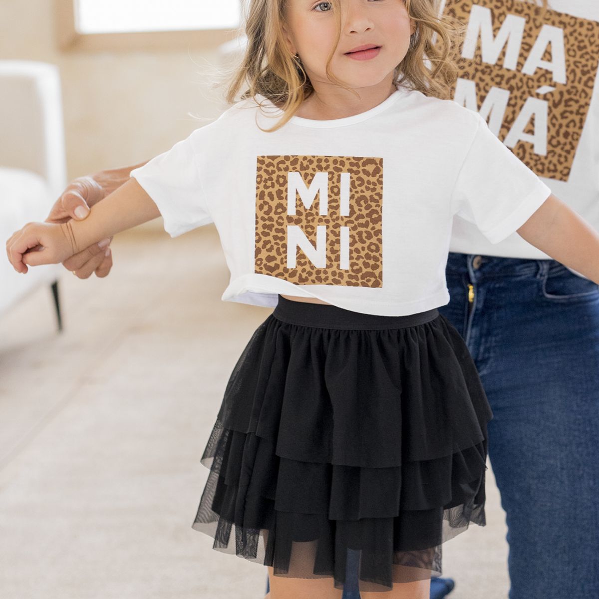 MARKETING PERSONAL - Falda Corta Infantil Femenino Negro Mp 101038