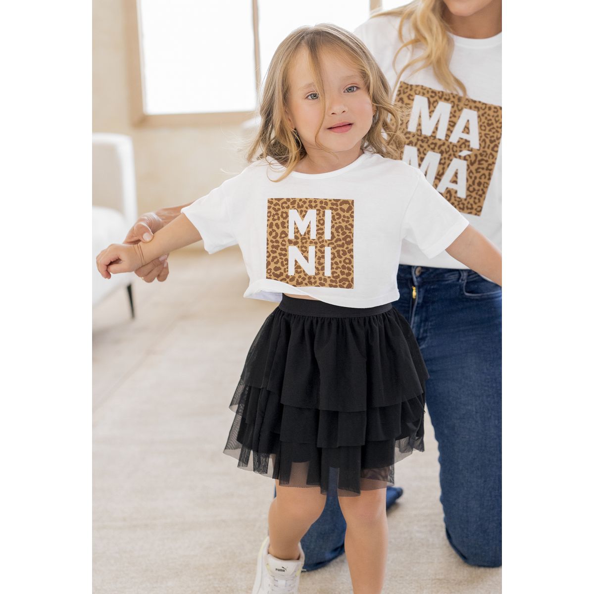 MARKETING PERSONAL - Falda Corta Infantil Femenino Negro Mp 101038