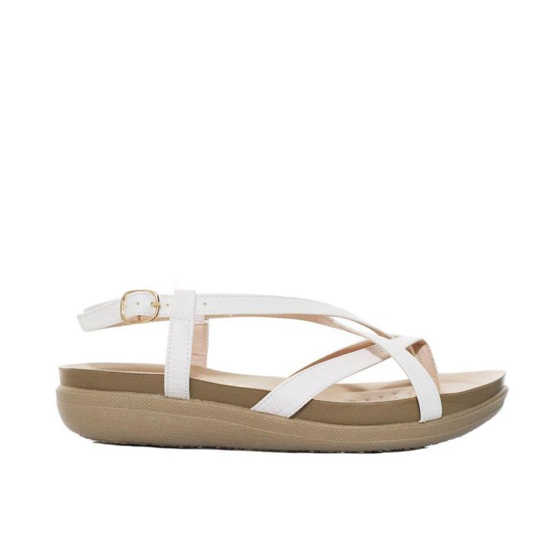 ZAVATTY - Sandalia plana para mujer 005-Z83 TALCO ZAVATTY