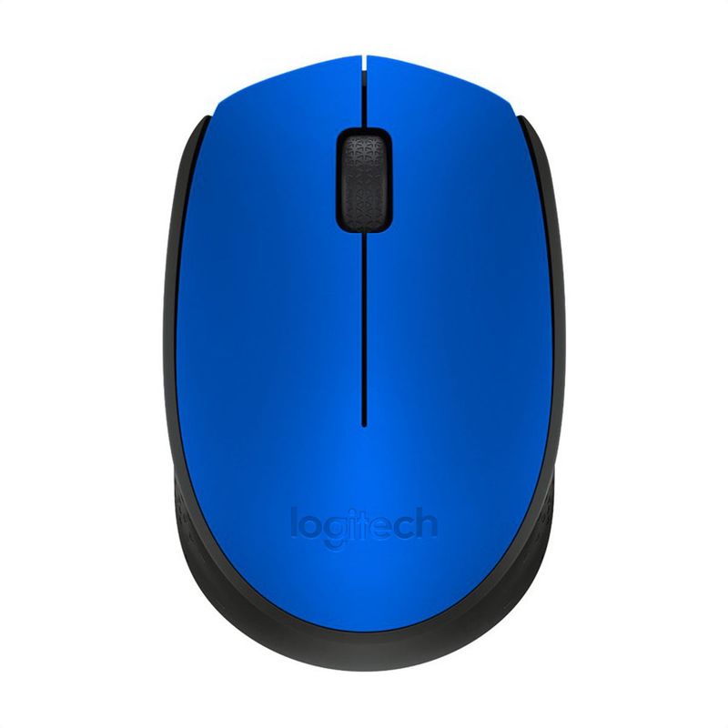 LOGITECH - Mouse Inalámbrico Logitech M170 Cómodo Y Portátil Win Mac Azul