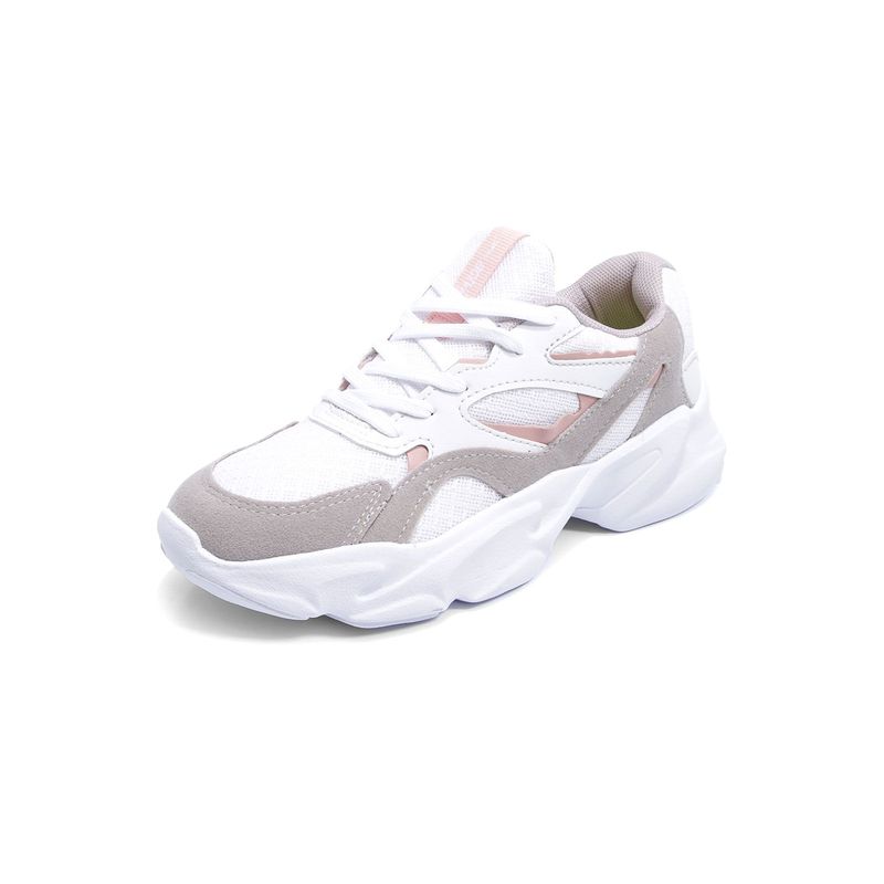 ACTVITTA - Tenis Lifestyle Blanco-Gris-Rosa Actvitta