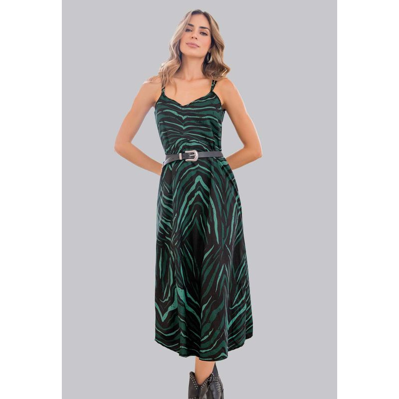 RUTTA - Vestido Largo Mujer Verde Rutta 101087