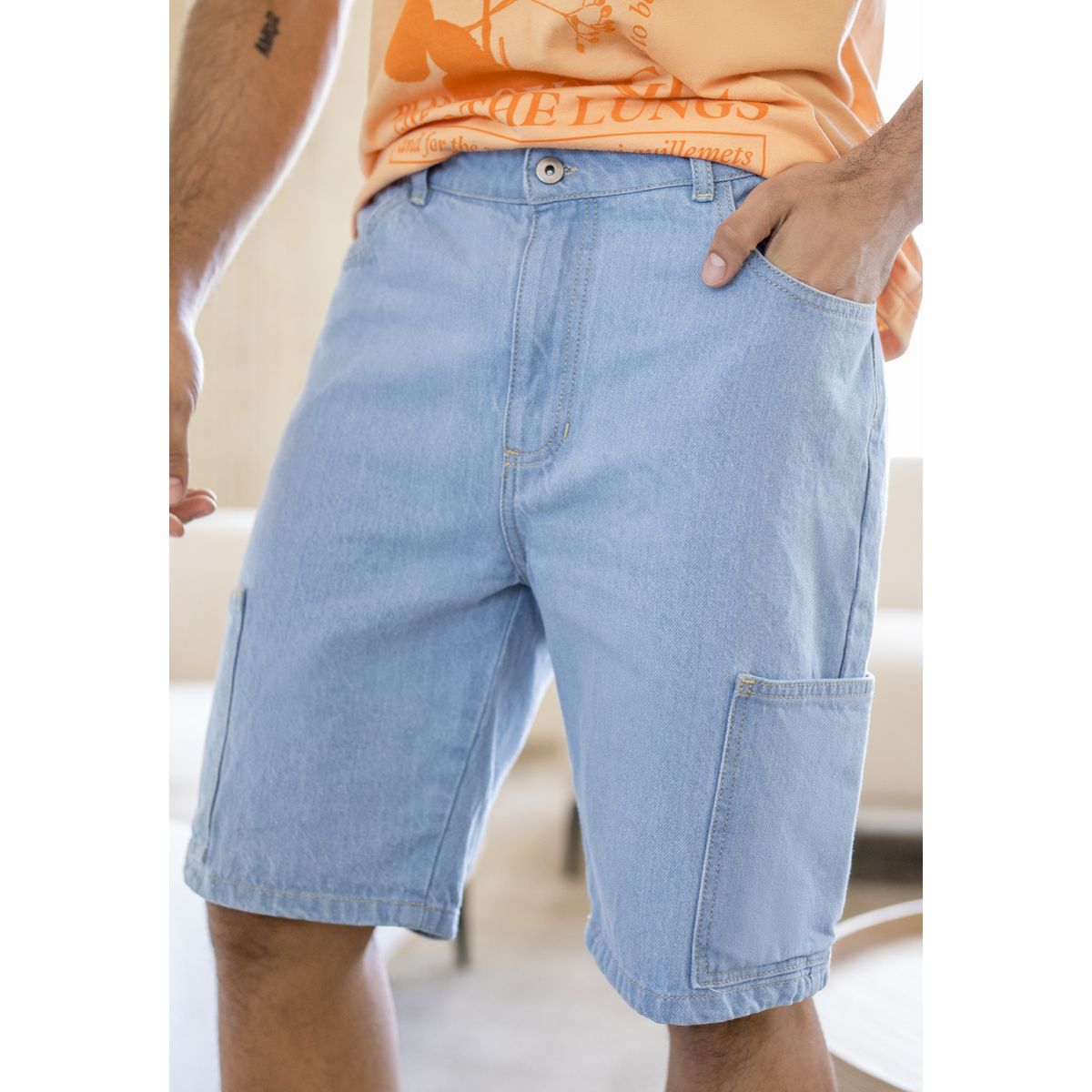 RUTTA - Bermuda Hombre Azul Rutta 100409