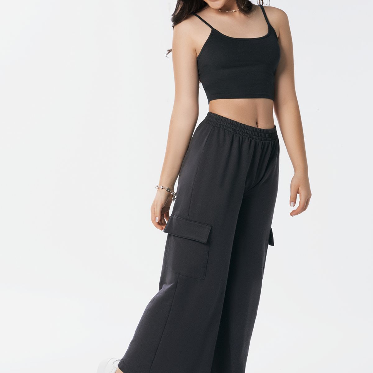 MARKETING PERSONAL - Conjunto Niñas Infantil Negro Mp 284