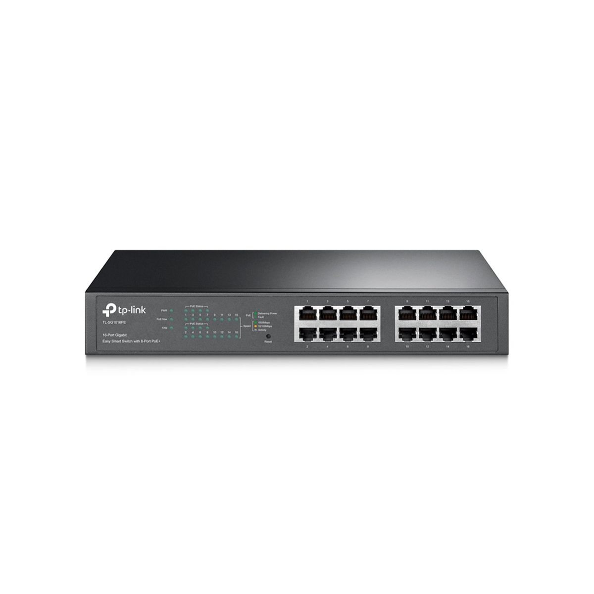 TP LINK - Switch Easy Smart Tp-link Tl-sg1016pe Poe 16 Puertos Gigabit