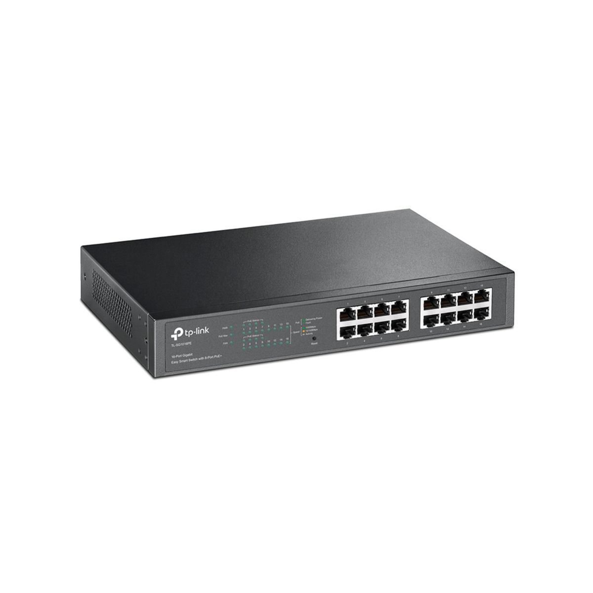 TP LINK - Switch Easy Smart Tp-link Tl-sg1016pe Poe 16 Puertos Gigabit