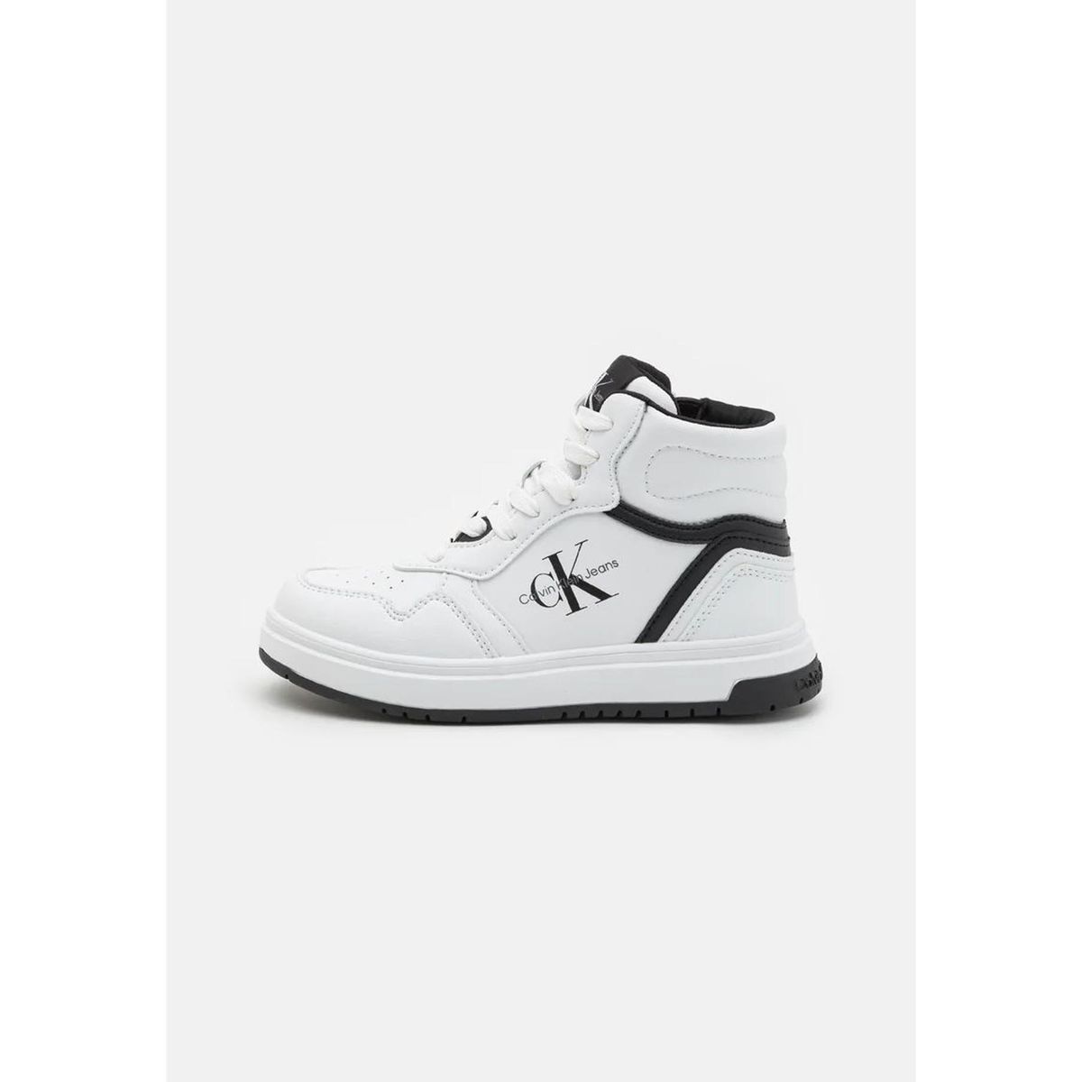 CALVIN KLEIN - Tenis Blanco Altas Con Cordones Para Niño Calvin Klein