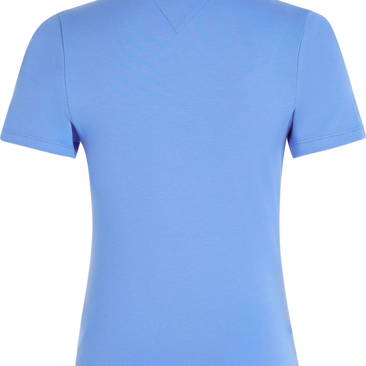 TOMMY HILFIGER - Polo Azul De Corte Slim Con Logo Distintivo Para Mujer Tommy Hilfiger