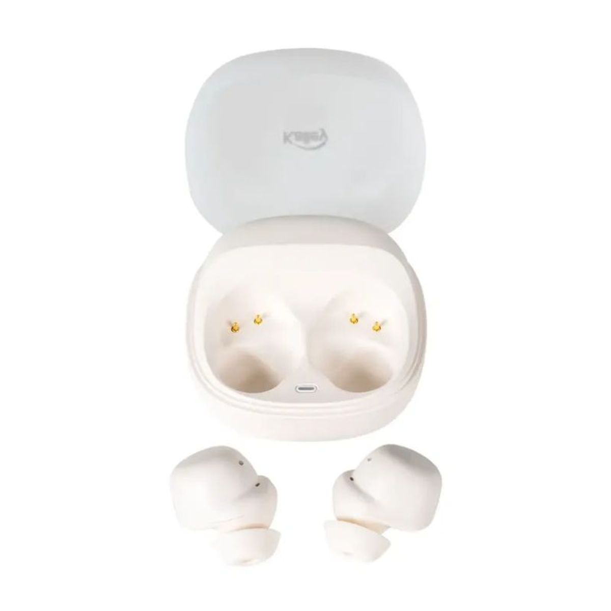 KALLEY - Audífonos KALLEY Inalámbricos Bluetooth In Ear K-AUDC Crema