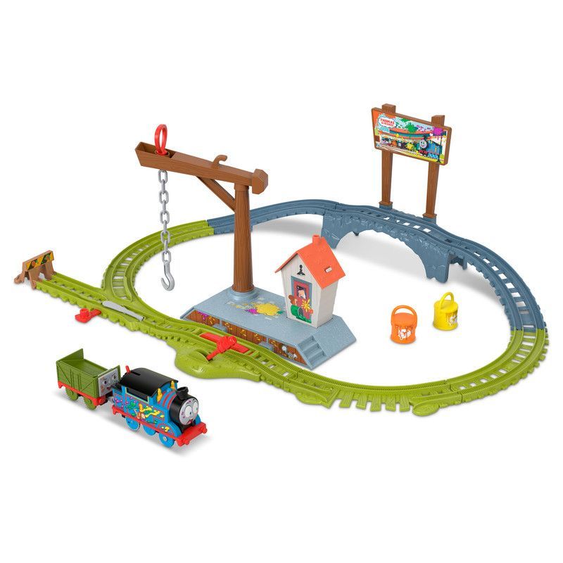 THOMAS & FRIENDS - Thomas & Friends Pista De Entrega De Pintura