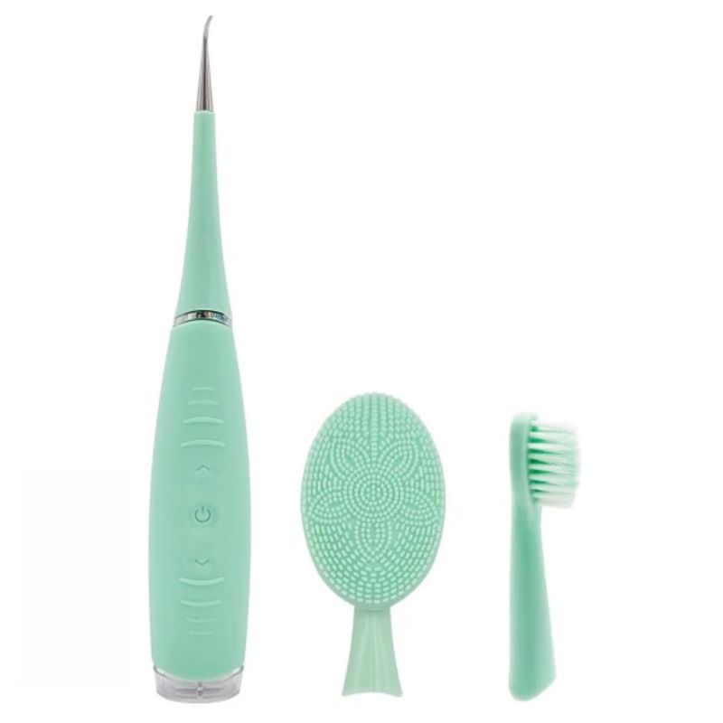 GENERICO - Limpiador dental eléctrico con accesorios yjk-015a1