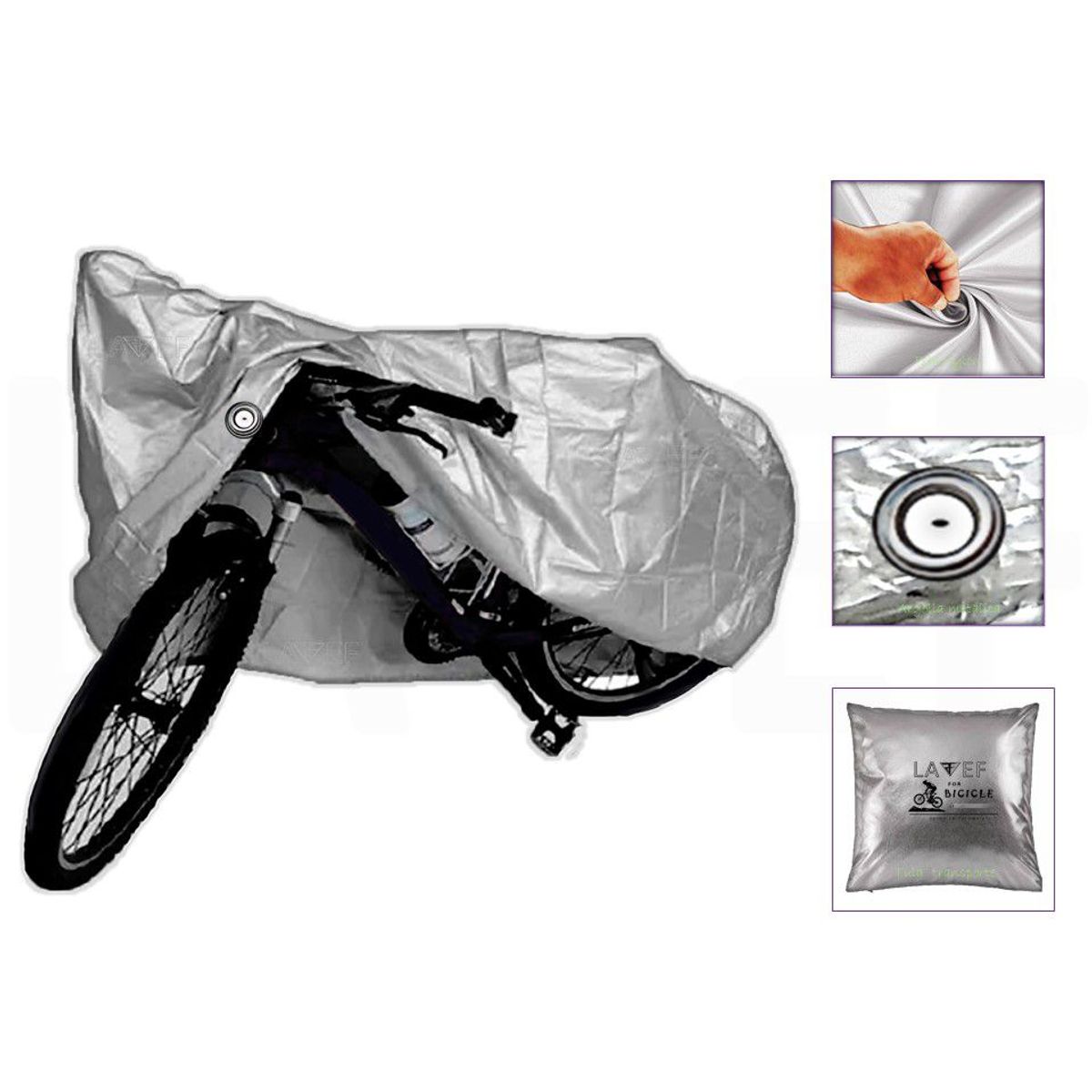 LAVEF - Pijama Bicicleta Argolla Impermeable Contra Rallos Uv