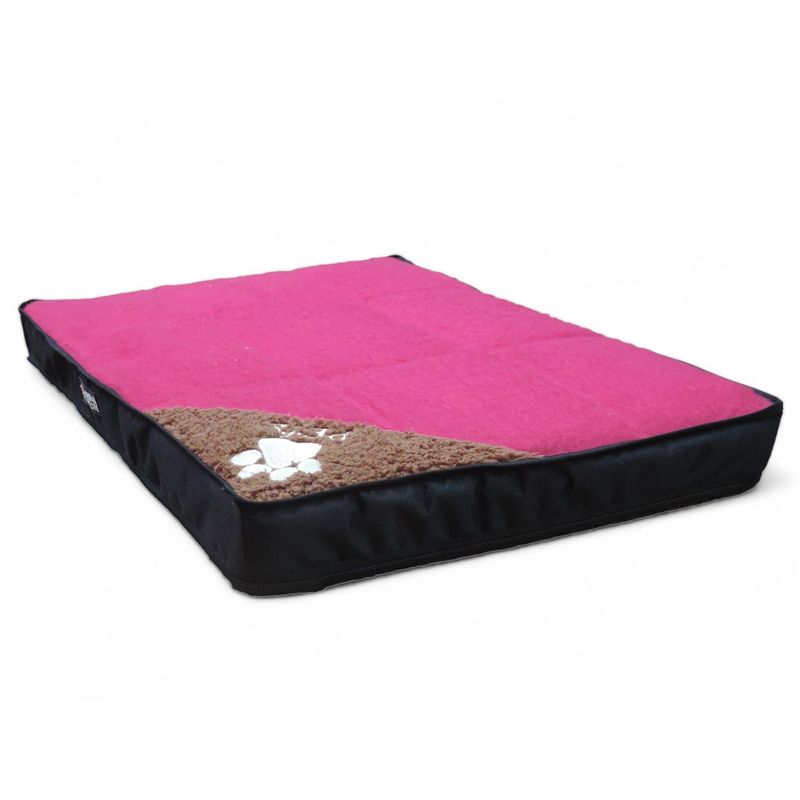 GENERICO - Colchoneta Para Perros 80 x 54 x 5 cm color Fucsia