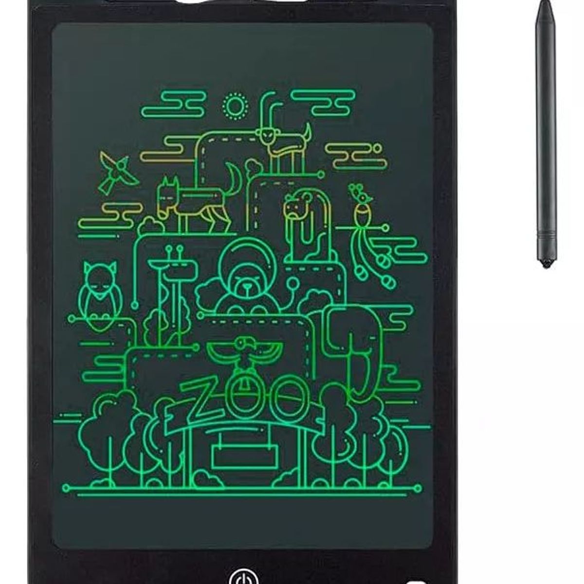 SHEN HUANG - Tablero Mágico Tablero De Notas Lcd Dibujo Y Escritura 12 Co