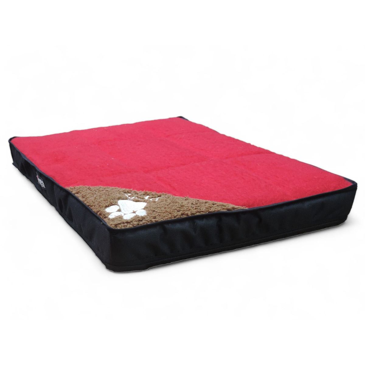 GENERICO - Colchoneta Para Perros 90 x 62 x 5 cm color Rojo