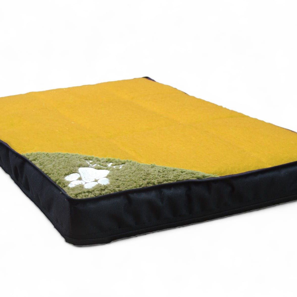 GENERICO - Colchoneta Para Perros 99 x 74x 5 cm color Amarillo