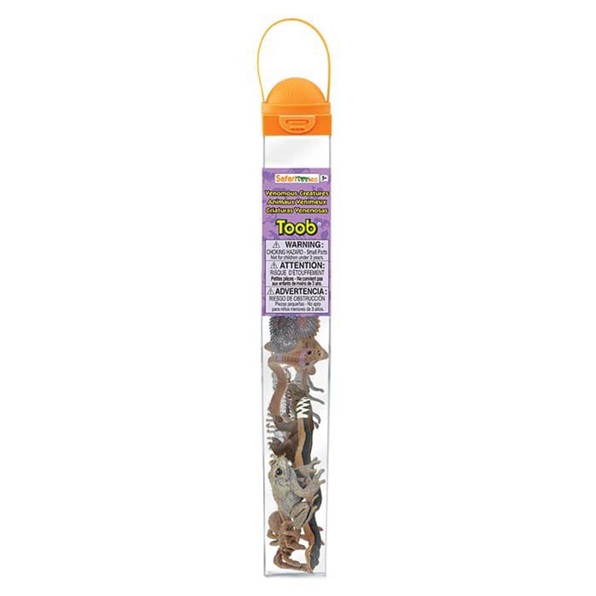 SAFARI - Tubo Coleccionable Criaturas Venenosas Safari
