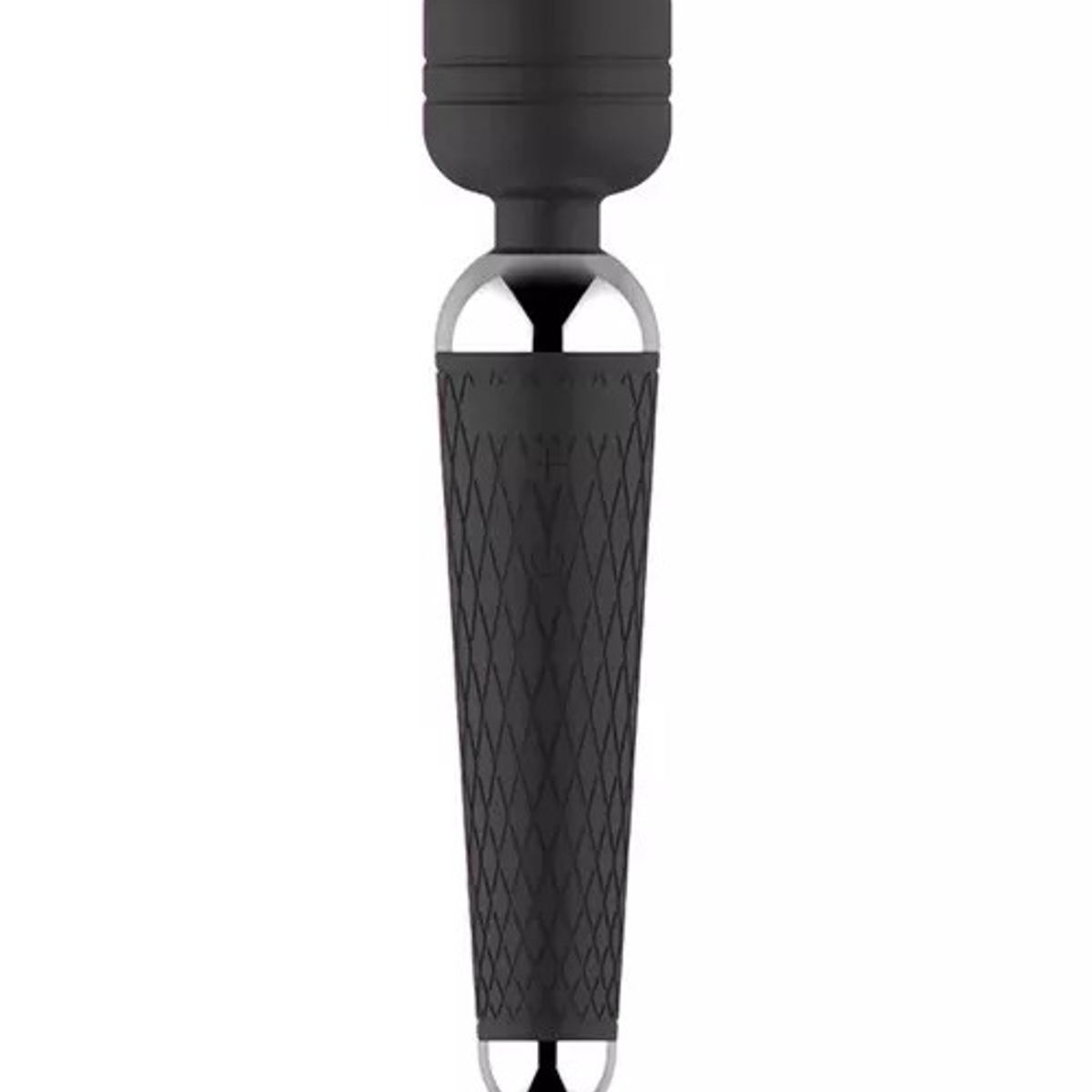 GENERICO - Vibrador Tipo Hitachi 10 Velocidades Recargable USB Negro