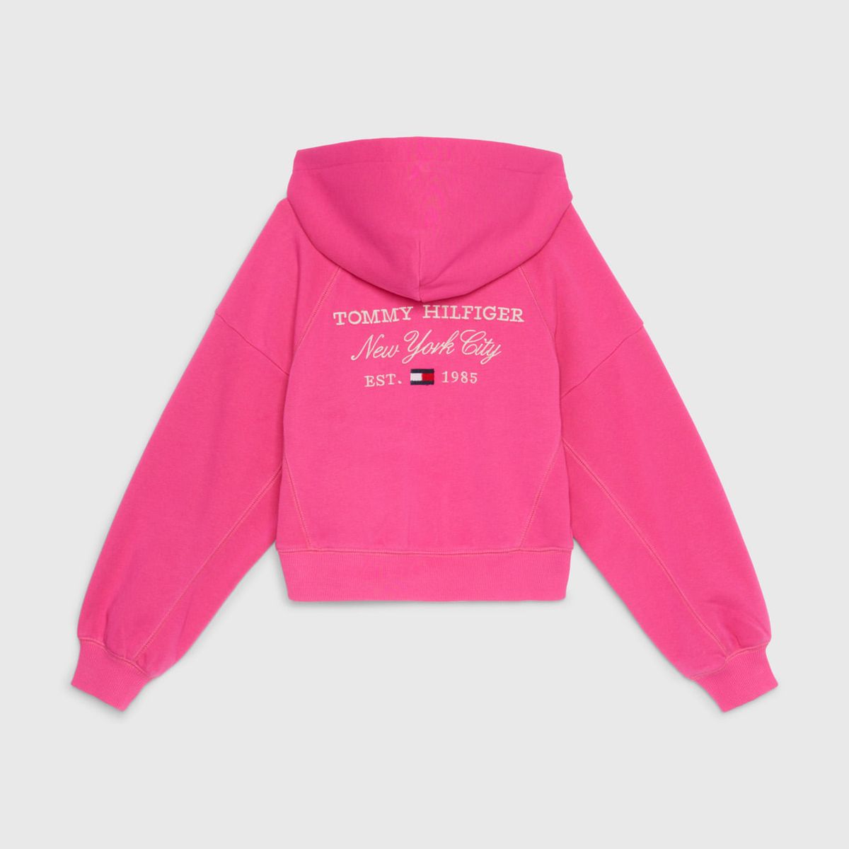 TOMMY HILFIGER - Saco De Niña Con Gorro Y Logo Trasero Tommy Hilfiger