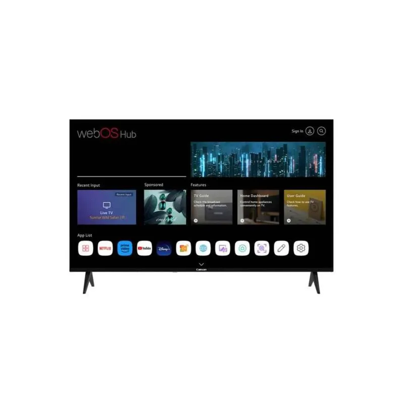 CAIXUN - Televisor Caixun 50 Pulgadas Uhd 4K Smart WebOs C50vauw