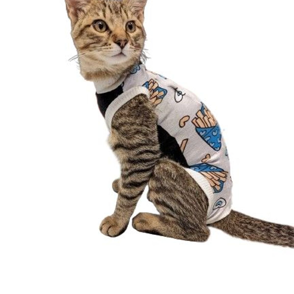 GENERICO - FAJA POSTQUIRUGICA PARA GATA talla S