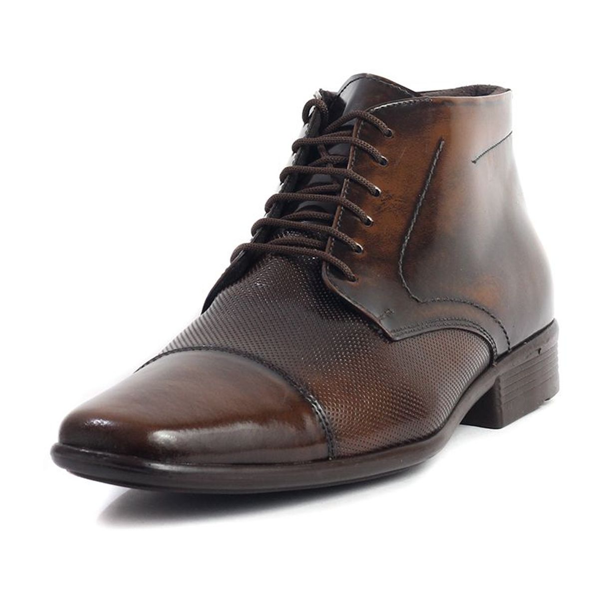 OCAI - Botín Cuero Hombre Café Ocai Francesco 001