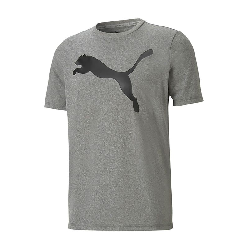 PUMA - Camisa Puma para Hombre Active Big Logo Tee Gris