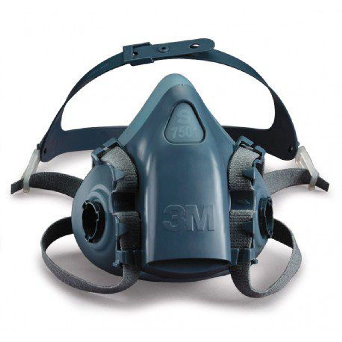 3M - RESPIRADOR MEDIA CARA 7501 EN SILICONA T-S